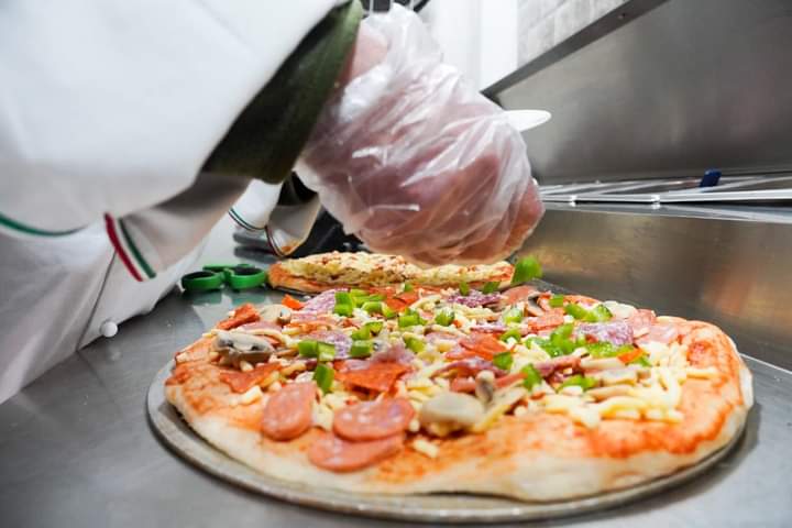 Portada de pizza